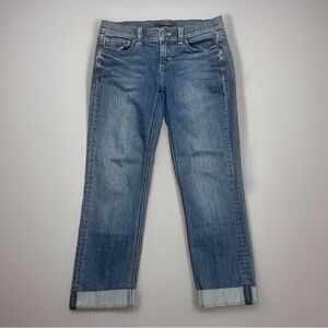 White House noir slim crop jeans size 2